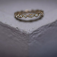 Load image into Gallery viewer, ayala - art deco diamond ring