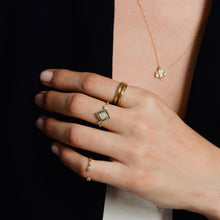 Load image into Gallery viewer, Penelope - black &amp; cognac diamonds ring