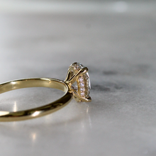 Load image into Gallery viewer, Claris - Oval Lab Diamond Engagement Ring