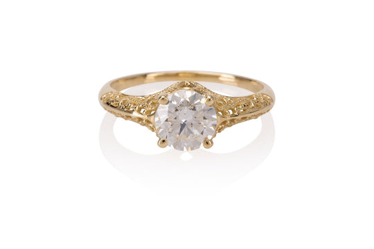 lady mae - vintage diamond ring