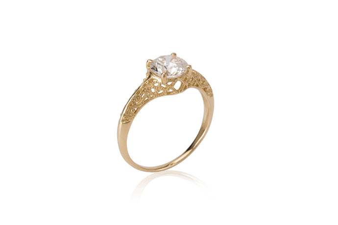 lady mae - vintage diamond ring