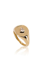 Load image into Gallery viewer, Lev -  14k &amp; diamond ring