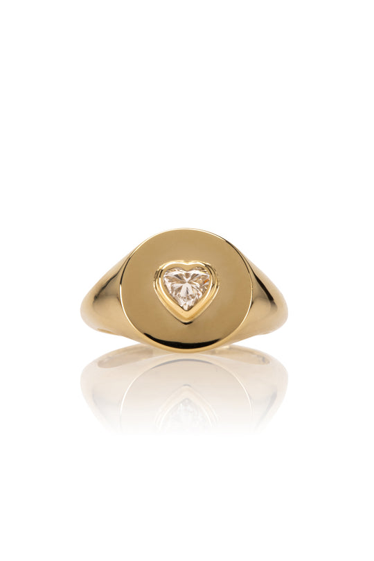 Lev -  14k & diamond ring