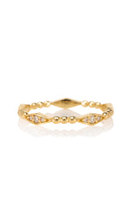 Load image into Gallery viewer, Bali - art deco diamonds ring