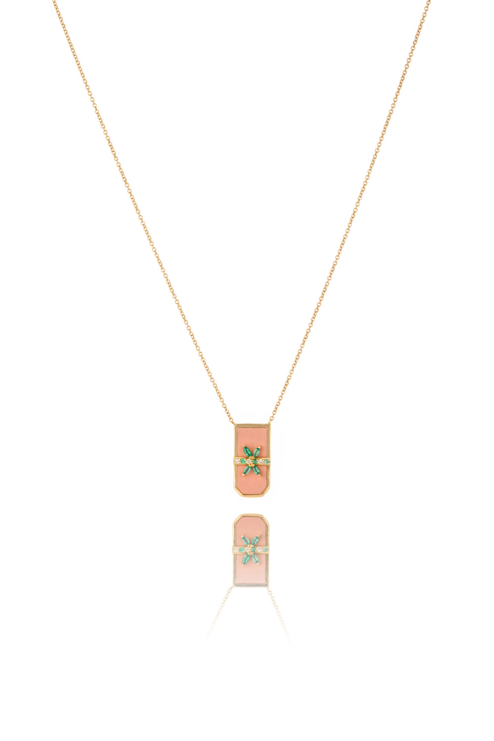 Julietta - enamel necklace