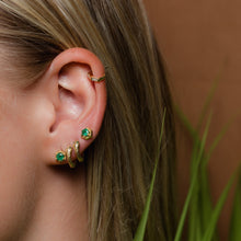 Load image into Gallery viewer, Dris - snake hoop earrings