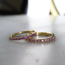 Load image into Gallery viewer, Pink Sapphire Ring