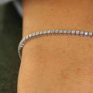 Lab Diamond Tennis Bracelet