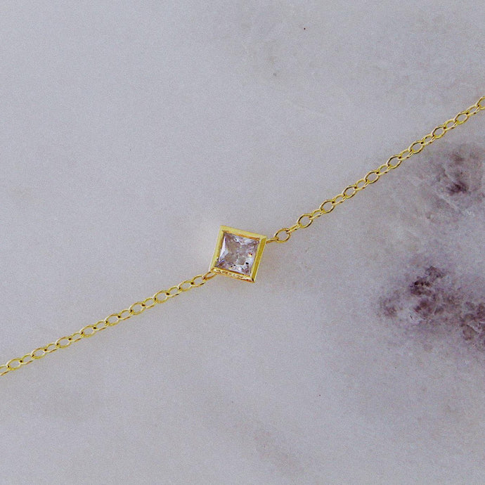 Princess Lab Diamond Bracelet