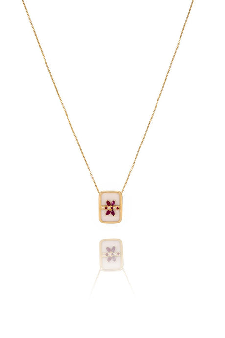 Carlotta - unique diamond necklace