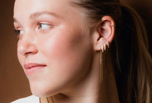 Load image into Gallery viewer, Adrian diamonds hoop earrings