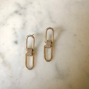 Marlo - 14k chain earrings