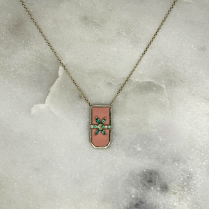 Julietta - enamel necklace