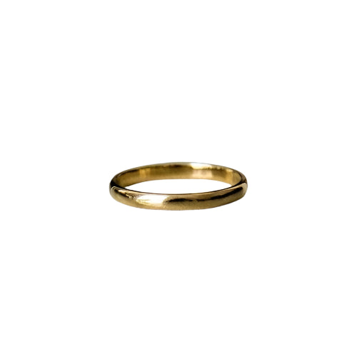 gabriel - white gold classic man ring