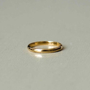 gabriel - yellow gold classic man ring