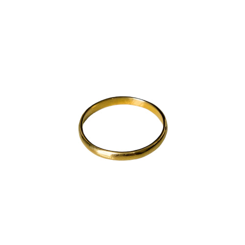 gabriel - yellow gold classic man ring