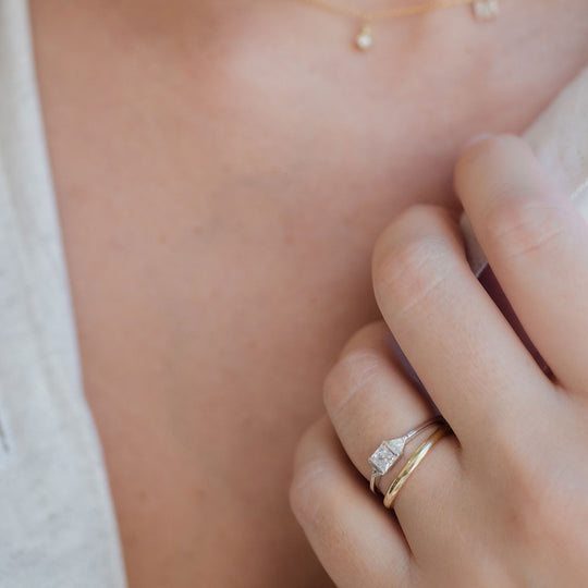 paris - engagement ring art -deco