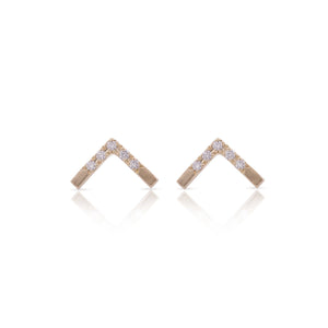 Grand Vivi - 14k gold & diamonds earrings