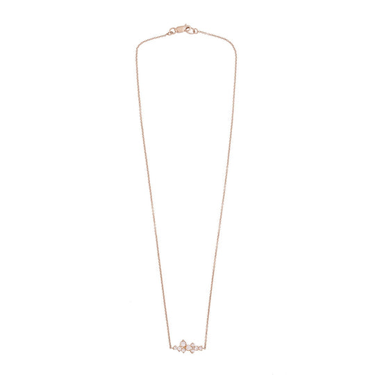 sophia necklace - 14k & diamonds