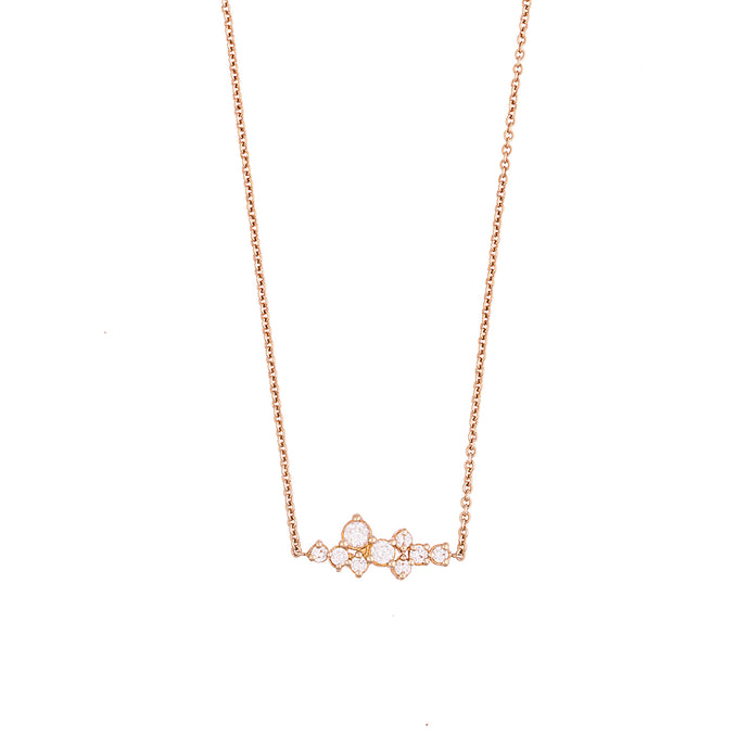 sophia necklace - 14k & diamonds