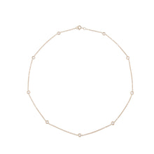 Load image into Gallery viewer, dots necklace - 14k &amp; diamonds
