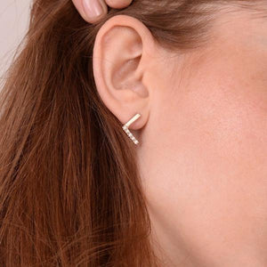 Grand Vivi - 14k gold & diamonds earrings
