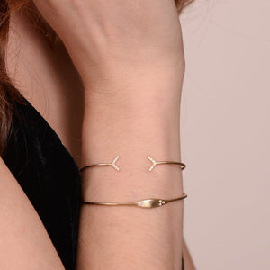 Mini vivi - open cuff bracelet