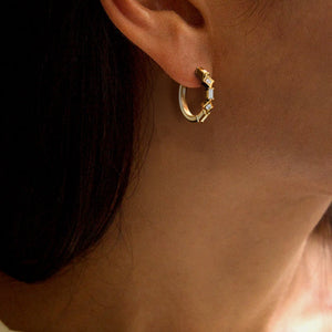 Marcel M circle earrings