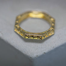 Load image into Gallery viewer, priscilla- octagon ring