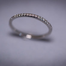 Load image into Gallery viewer, venus - yellow gold diamond eternity ring