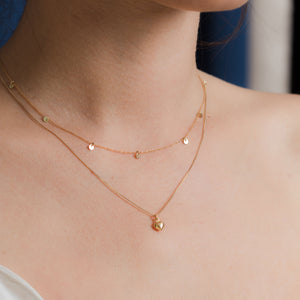 maia - 14k necklace