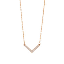Load image into Gallery viewer, Vivi necklace - 14k &amp; diamonds