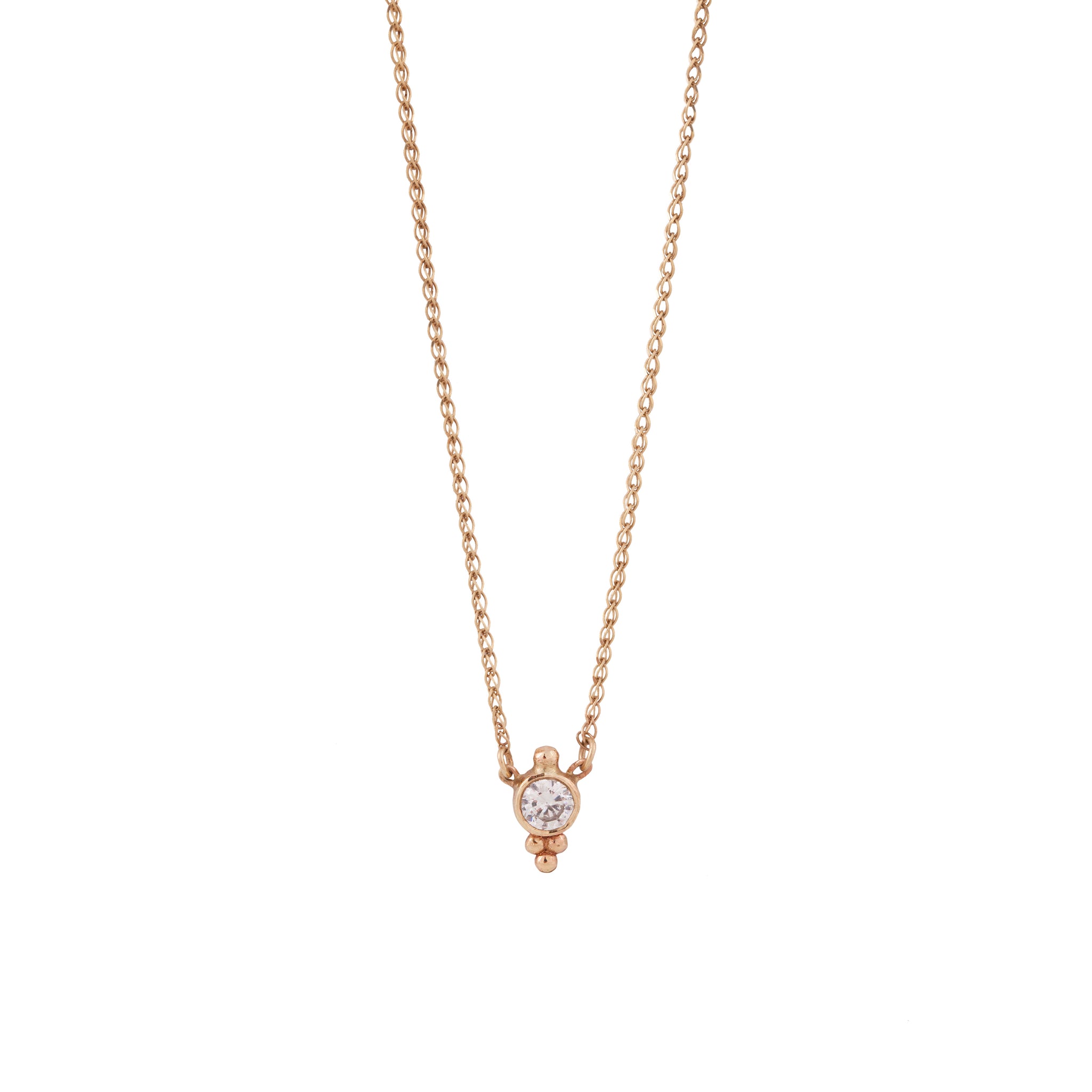 lee necklace 14k diamond – noale jewelry