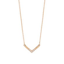 Load image into Gallery viewer, Vivi necklace - 14k &amp; diamonds