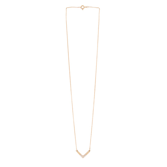 Vivi necklace - 14k & diamonds