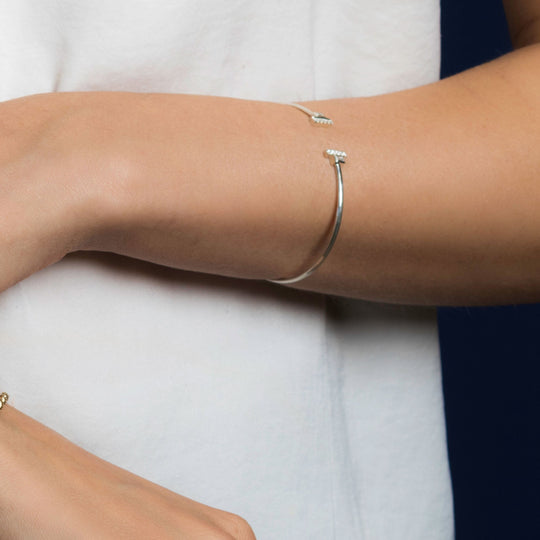 calypso - symmetric open cuff bracelet