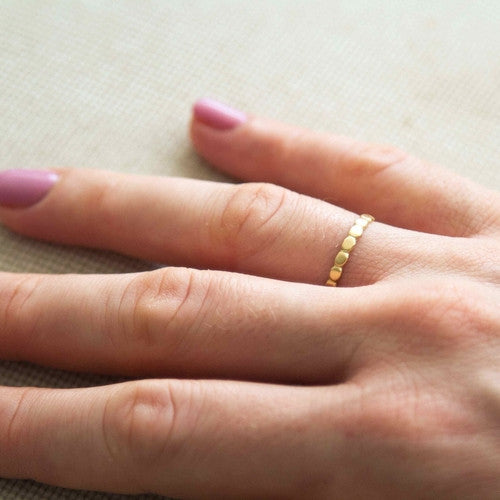 lorde - flat dots ring