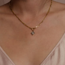 Load image into Gallery viewer, Nyx - necklace black diamonds
