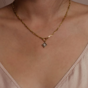 Nyx - necklace black diamonds