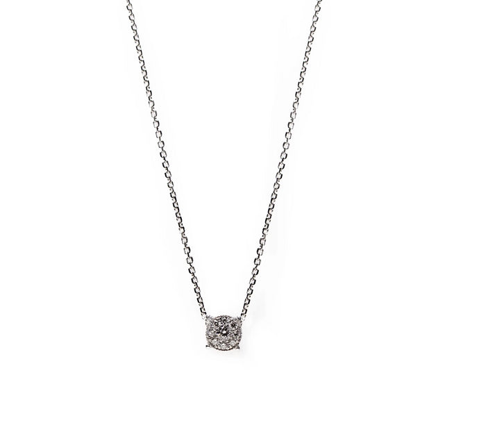renée necklace - 14k & diamonds