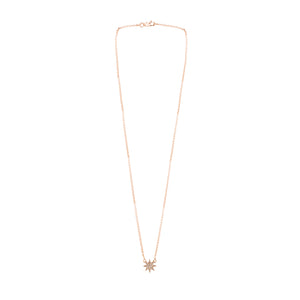 stella necklace - 14k & diamonds