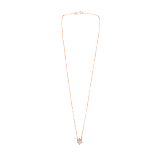 sara necklace - 14k & diamonds