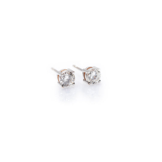 Ella - 14k & diamond earrings