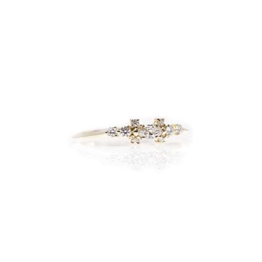 chloé - 14k & diamond ring