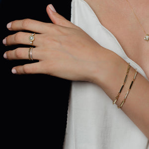 calliope - 14k & diamonds bracelet