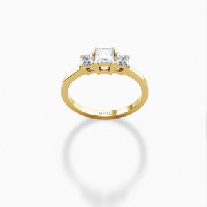 Oscar - princess diamonds ring
