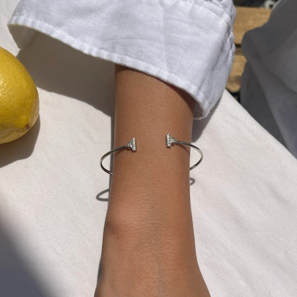 calypso - symmetric open cuff bracelet