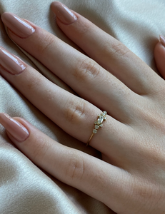 chloé - 14k & diamond ring