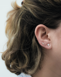 Sophia -  14k & diamonds earring