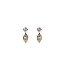 Load image into Gallery viewer, Vega - 14k gold &amp; diamond earrings